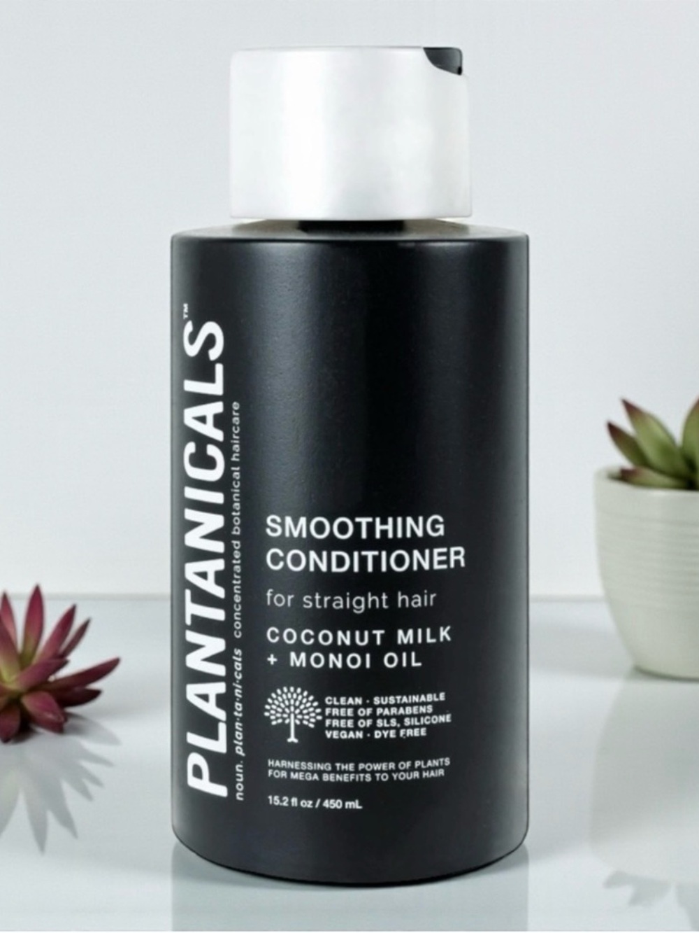 PLANTANICALS Smoothing Conditioner For Straight Hair Coconut Milk & Monoi Oil